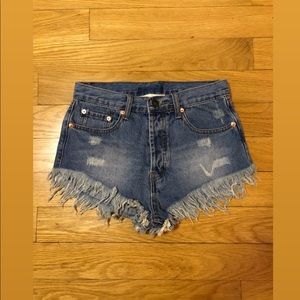 ⚡️SALE ⚡️NWOT American Thread Jean Shorts